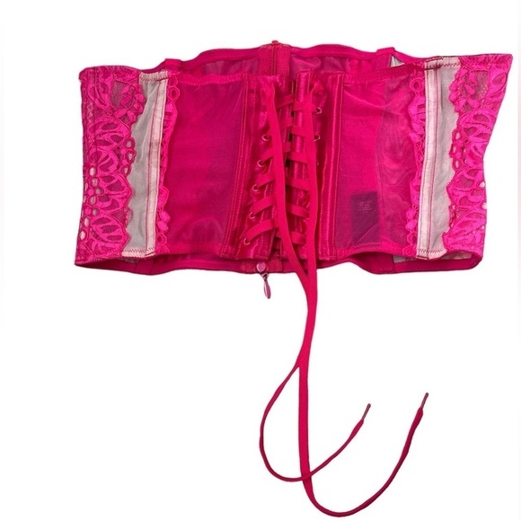 Victoria's Secret corset mesh top. Size M/L - Picture 2 of 5